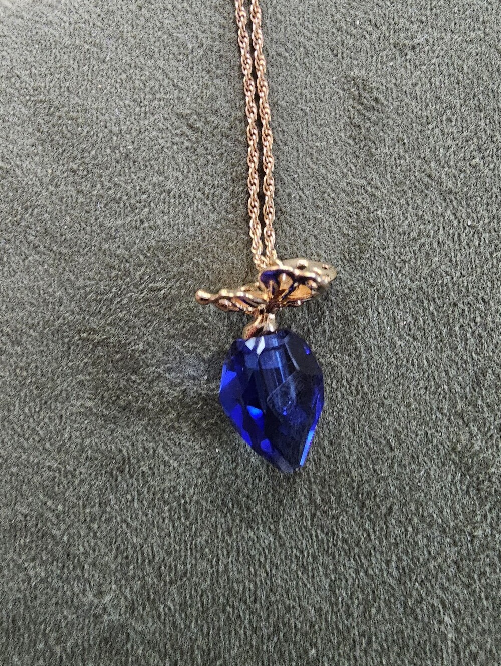 Vintage Avon Perfume Bottle Necklace